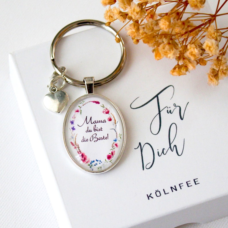 Mom gift set Keychain mom you are the best Birthday gift Mother's Day gift for mom image 7