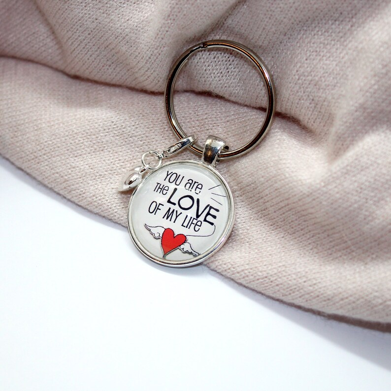 Liebesbotschaft Schlüsselanhänger Liebes Geschenk für sie Etsy