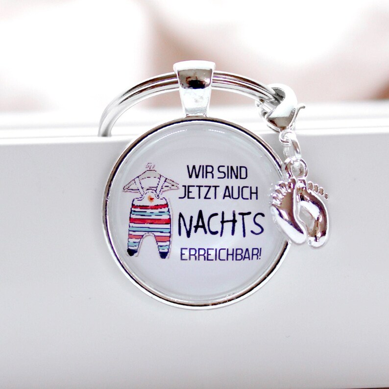 Geschenk zur Geburt Schlüsselanhänger mit lustigem Spruch Etsy