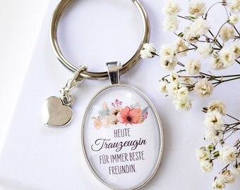 Maid of honor gift | Keychain with saying | Maid of honor and best friend gift | A little thank you for the maid of honor