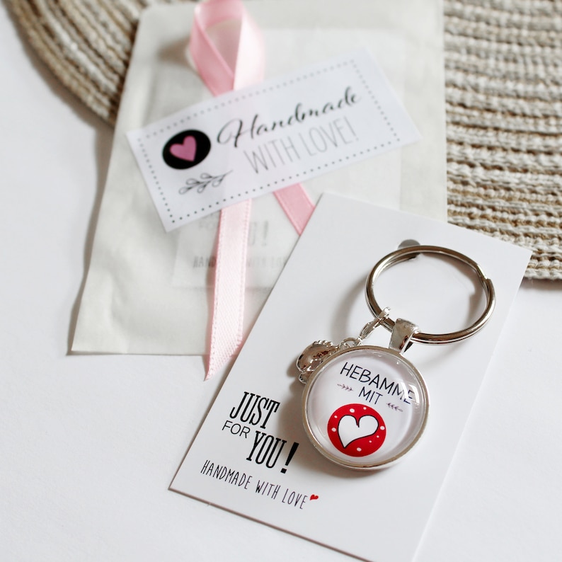 Schlüsselanhänger Hebamme Geschenk kleines dankeschön Etsy