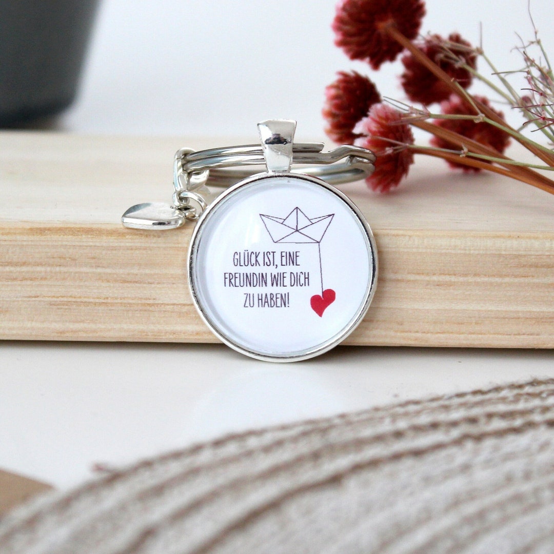 Freundin Geschenk Schlüsselanhänger für die beste Freundin Etsy.de