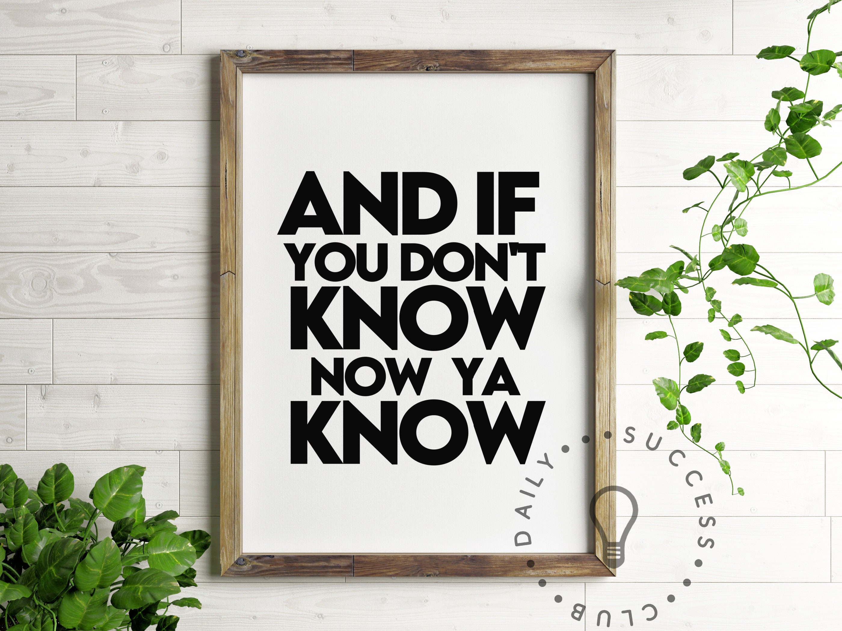 If you don't know now ya know Biggie Rap Lyrics Rap Etsy
