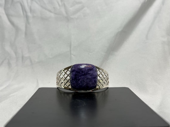 Jay King DTR 925 Sterling Silver Rectangle with R… - image 1