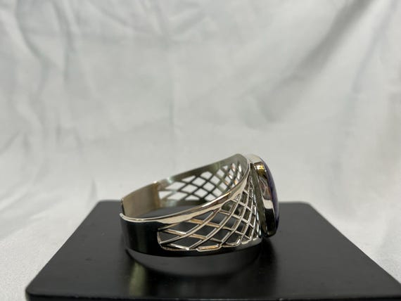 Jay King DTR 925 Sterling Silver Rectangle with R… - image 3