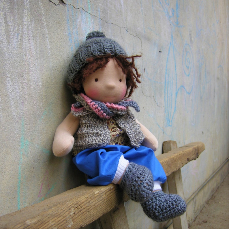 waldorf style doll