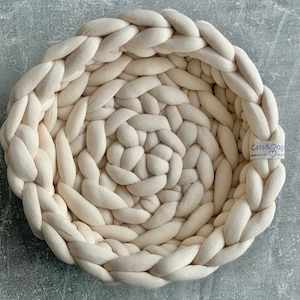 Vegan cat bed/dog bed cotton/cat basket/dog basket/cuddly basket/cat basket/dog basket/dogbed/catbed Cottonrope
