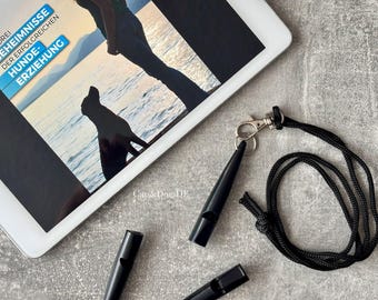Dog whistle with whistle band/dog whistle for recall/dog training whistle/dog training/dog training tool/training aid dogs
