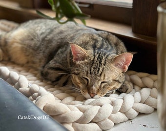 Lit de chat végétalien pour rebord de fenêtre/lit de rebord de fenêtre/chaise longue pour chat/tapis de chat/lit pour chien/Catbed/Catbed pour rebord de fenêtre/Dogbed/ petbed