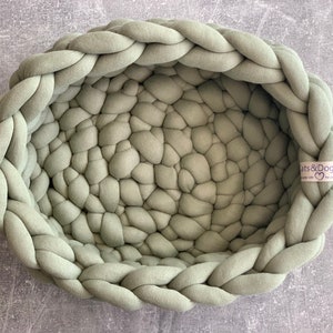 Vegan cat bed/dog bed cotton/cat basket/dog basket/cuddly basket/cat basket/dog basket/dogbed/catbed Cottonrope