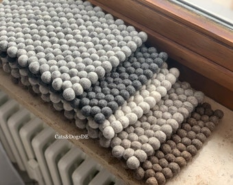 Cat bed for windowsill/cat bed/felt ball/cat bed/dog bed/Catbed/Dogbed/catbed for windowsill/Merinowool Wool