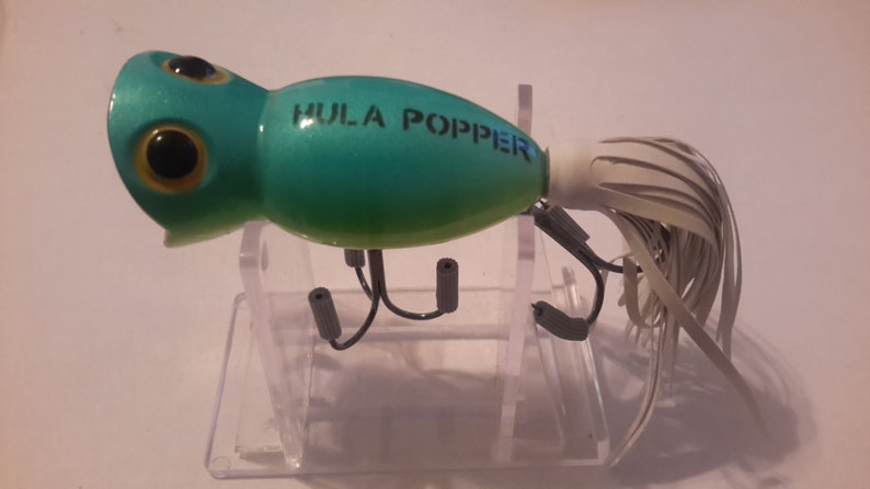 Arbogast Hula Popper 5//8 oz Fishing Lure Fire Tiger