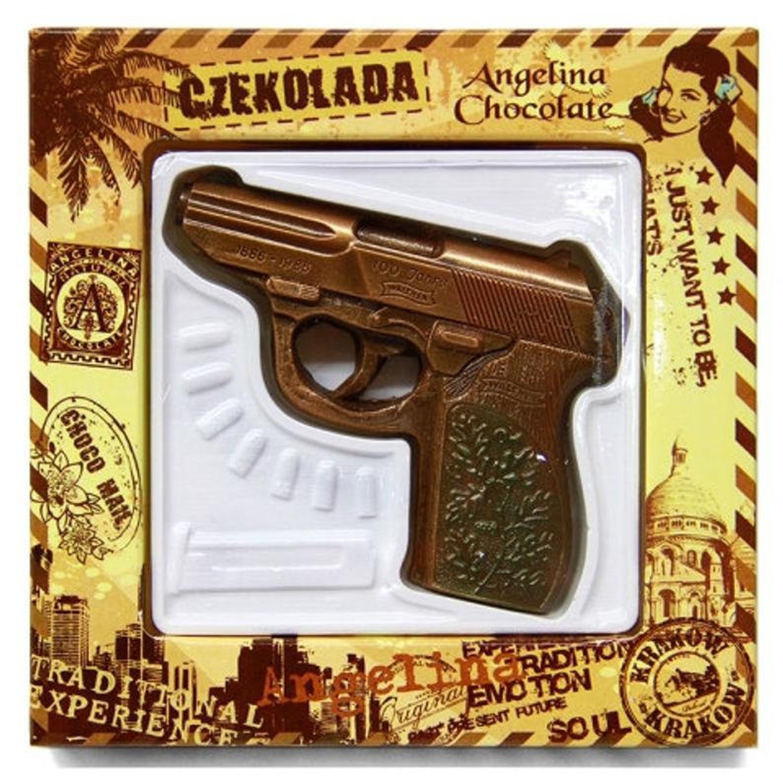 Chocolate gun gift military party gift firearm edible gun cops Etsy
