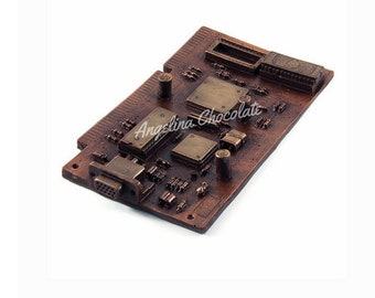 Chocolate computer video card EGA/VGA geeks edible gift for programmer boyfriend computer employees Software Engineer corporate gift IT