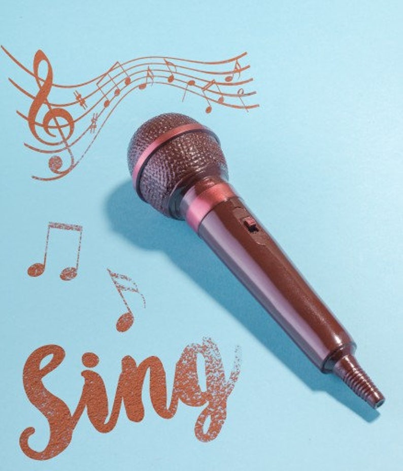 Chocolate Microphone music lover music gifts girls birthday Etsy