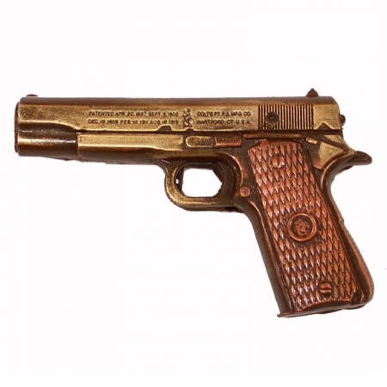 Chocolate gun gift military party gift firearm edible gun cops Etsy
