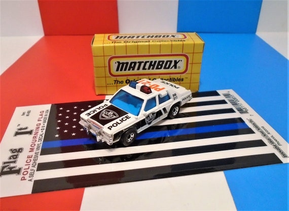 matchbox ford ltd police car 1987
