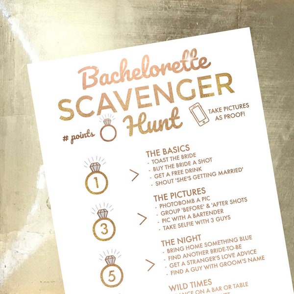 Bachelorette Party Activity | Fun Bachelorette Games | Bachelorette Digital Download | Hen Party Game