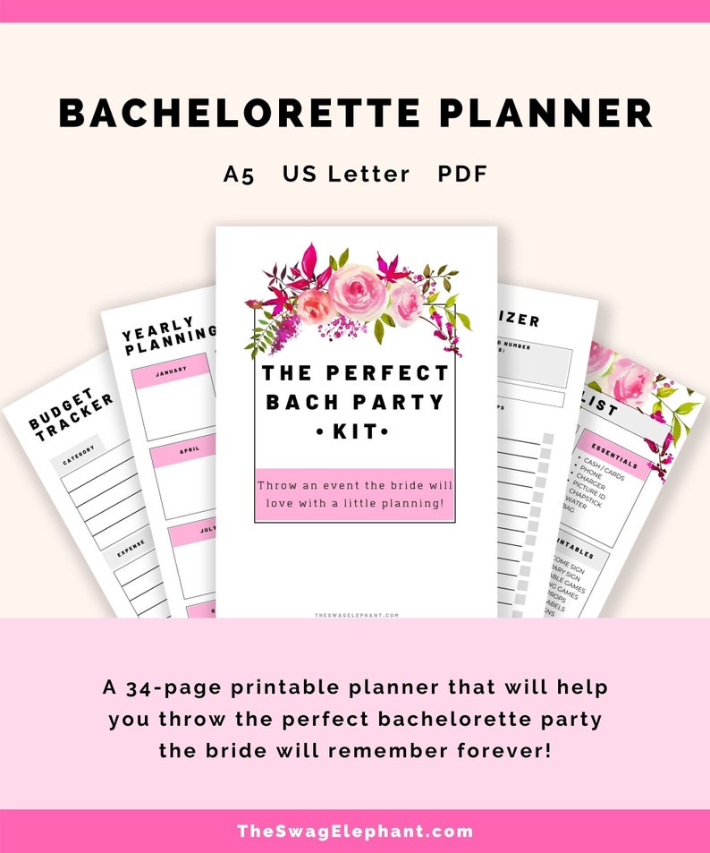 Bachelorette party planning, organizing