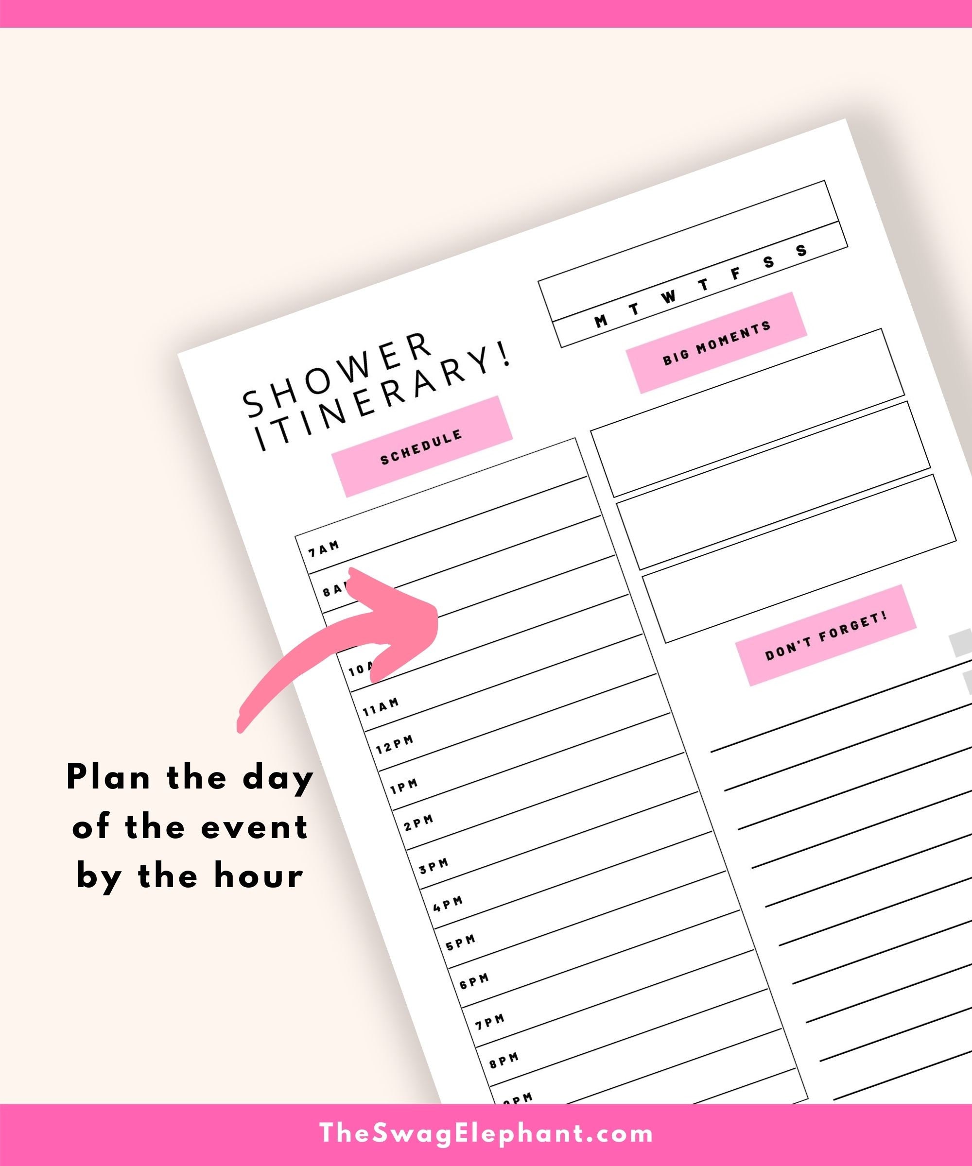 Maid of Honor Printable Planner in Letter Size A5 - Etsy