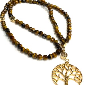 Tiger Eye Stone Tasbih (Prayer Beads)