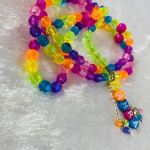 Colorful Tasbih Kids Edition (Prayer Beads)