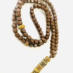 Wood Tasbih (Prayer Beads)