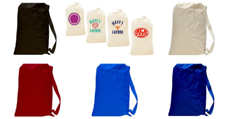 Customized Laundry Bag Camp SororityCollege