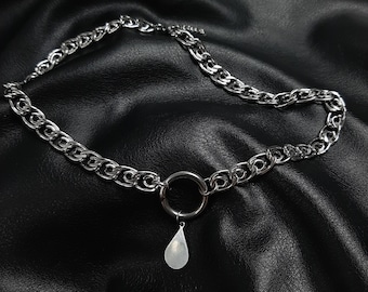 Vigor chunky chain stainless necklace: alternative o ring choker