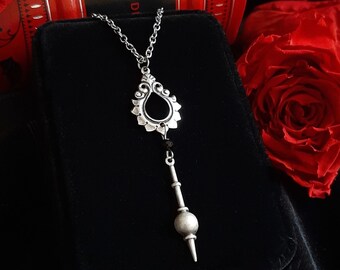 Collier pendule à pointes - Gothique, Witchy, Vampire, alternatif, occulte, Equinoxart