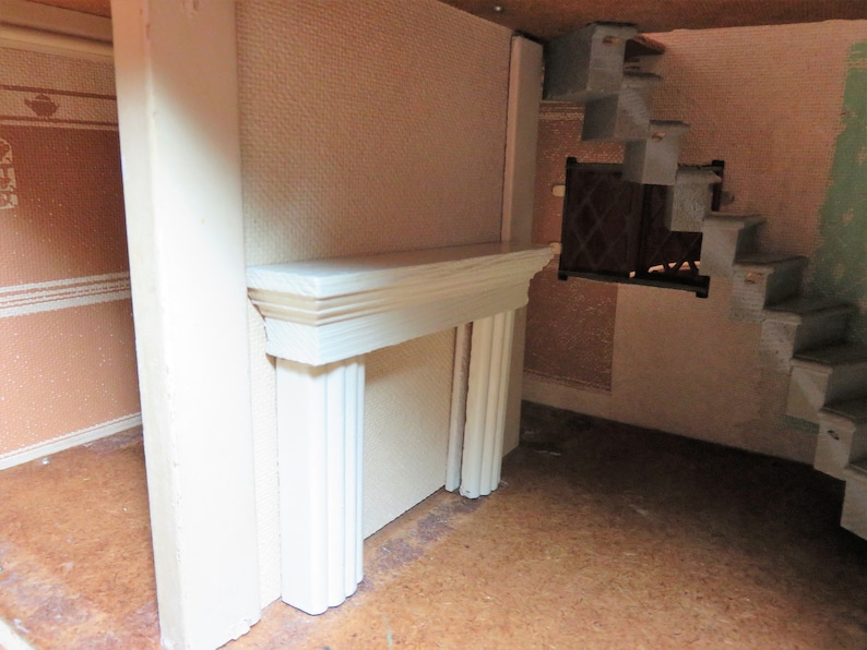 Keystone Hollow Chimney and Fireplace for Birches Dollhouse Etsy