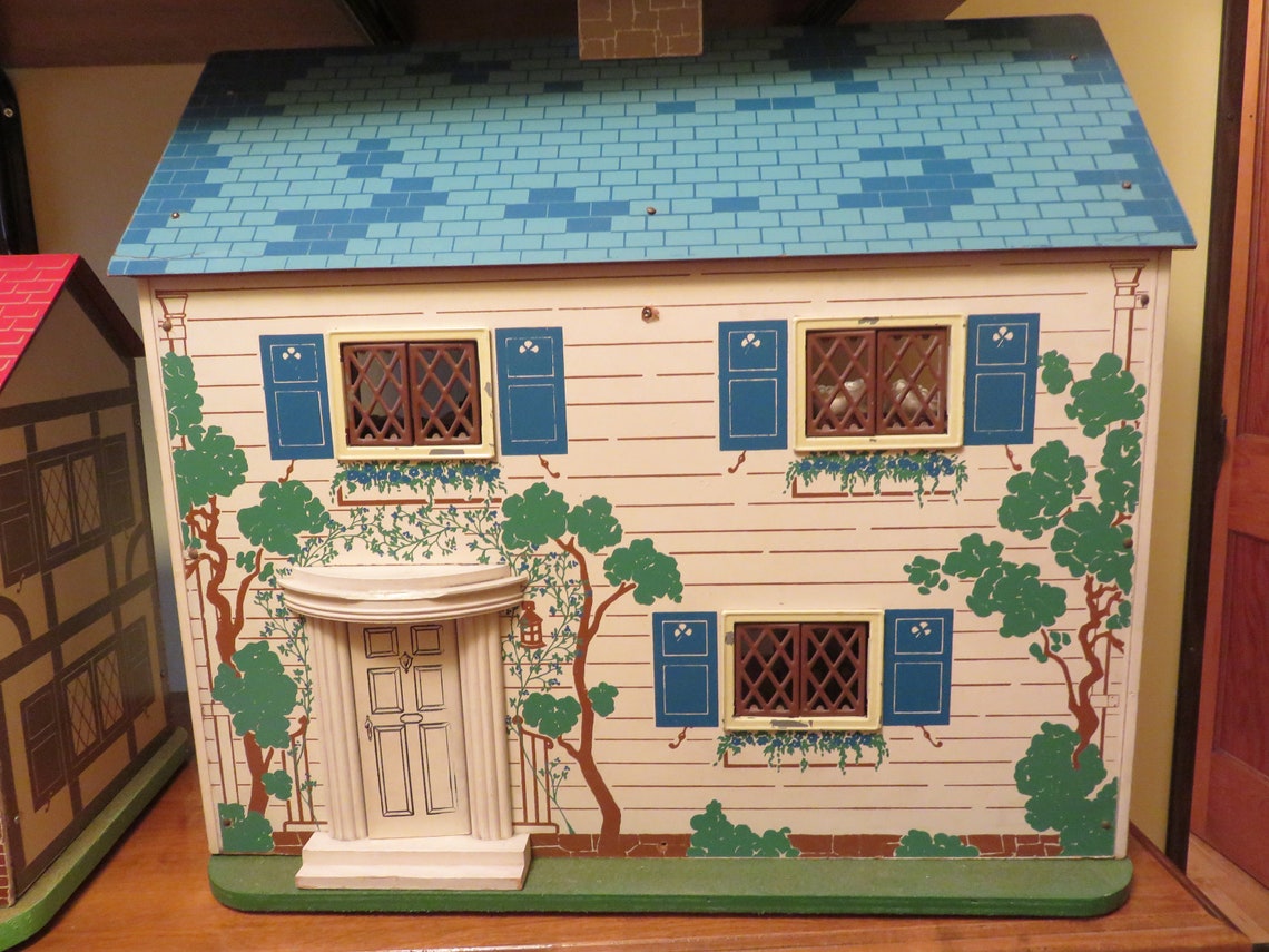 Keystone Hollow Chimney and Fireplace for Birches Dollhouse Etsy