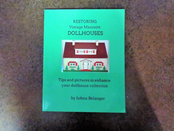 vintage masonite dollhouse