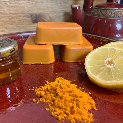 Turmeric Honey & Lemon Soap Bar Etsy