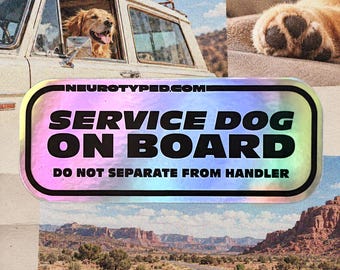HOLOGRAPHIC SERVICE DOG On Board