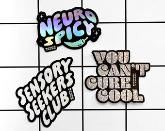 Neurotyped VINYL STICKERS