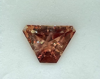 5.78 Carat Bi Color Natural Orange Oregon Sunstone Fancy Cut Loose Gemstone (15.1 x 10.6 x 7.8 MM)