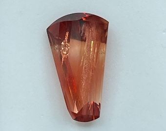 7.16 Carat Natural Orange Oregon Sunstone Fancy Cut Loose Gemstone (18.5 x 10.7 x 7.0 MM)