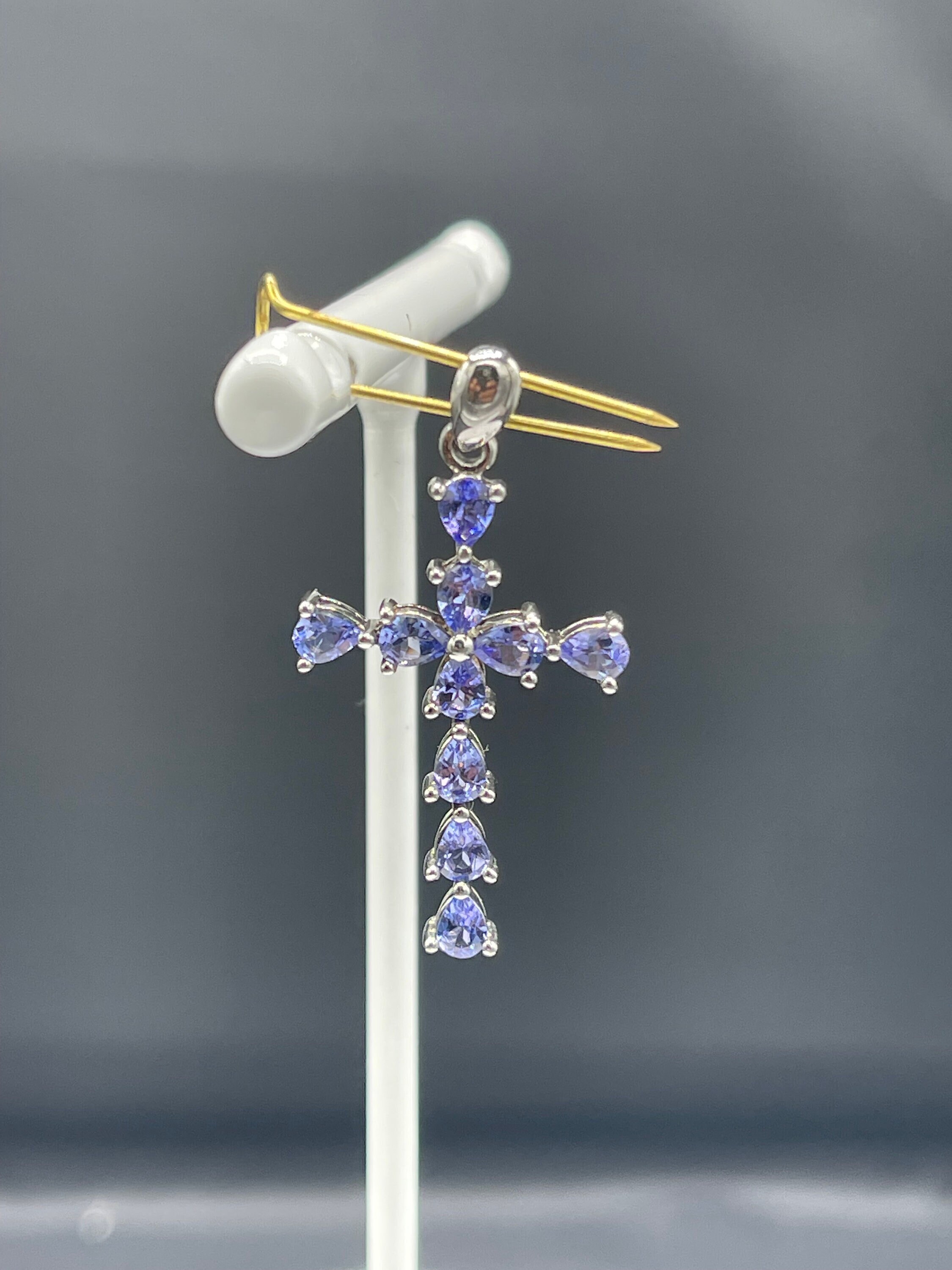 ネックレス TANZANITE CROSSING STAR NECKLACE TANZANITE CROSSING STAR NECKLACE(2XN0447)Pt950 ネックレス