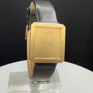 18k Piaget Protocole Gold Mechanical Watch - 9154 25x28 MM