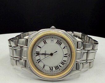 Concord Steeplechase 18k Yellow Gold & Stainless Steel Men display picture 2