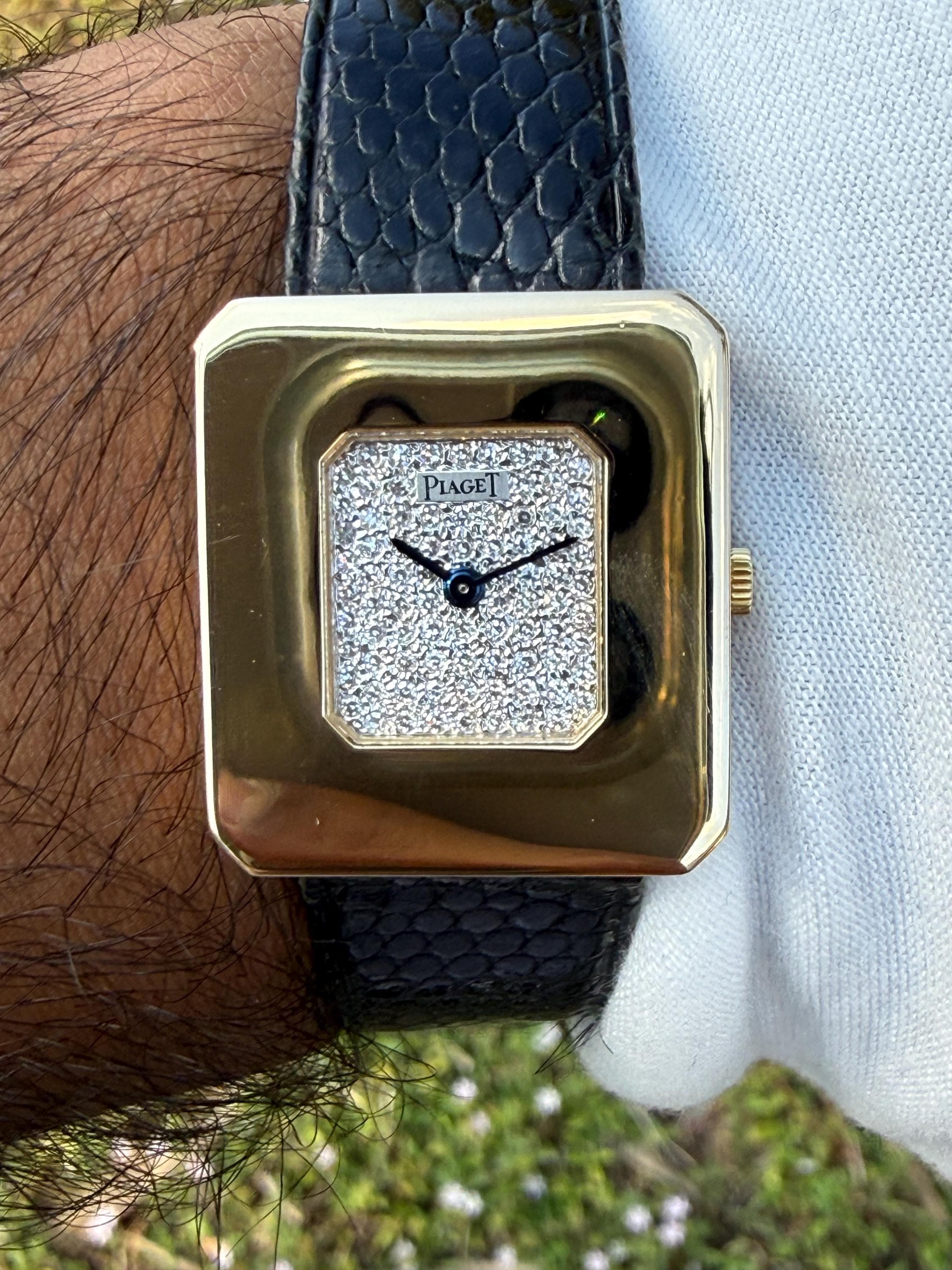 Vintage Piaget Protocole 18K Yellow Gold Ladies Watch Ref. 99041
