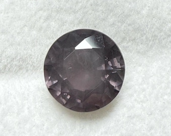 Natural Unheated Purple Sapphire 2.09 Carat Round Cut Loose Gemstone