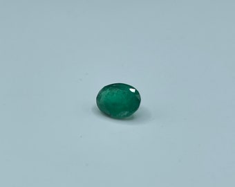 2.18 Carat Natural Emerald Oval Cut Loose Gemstone (9.7 x 7.3 x 5.0 MM)