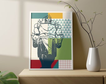 Full Metal Alchemist Art Print – Alphonse Elric Anime Manga (Digital Download)