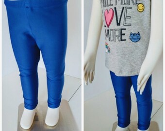 royal blue leggings outfit