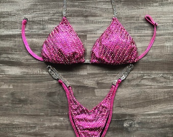 Competition Bikini Light Pink / NPC, OCB, IFBB Competition Bikinis