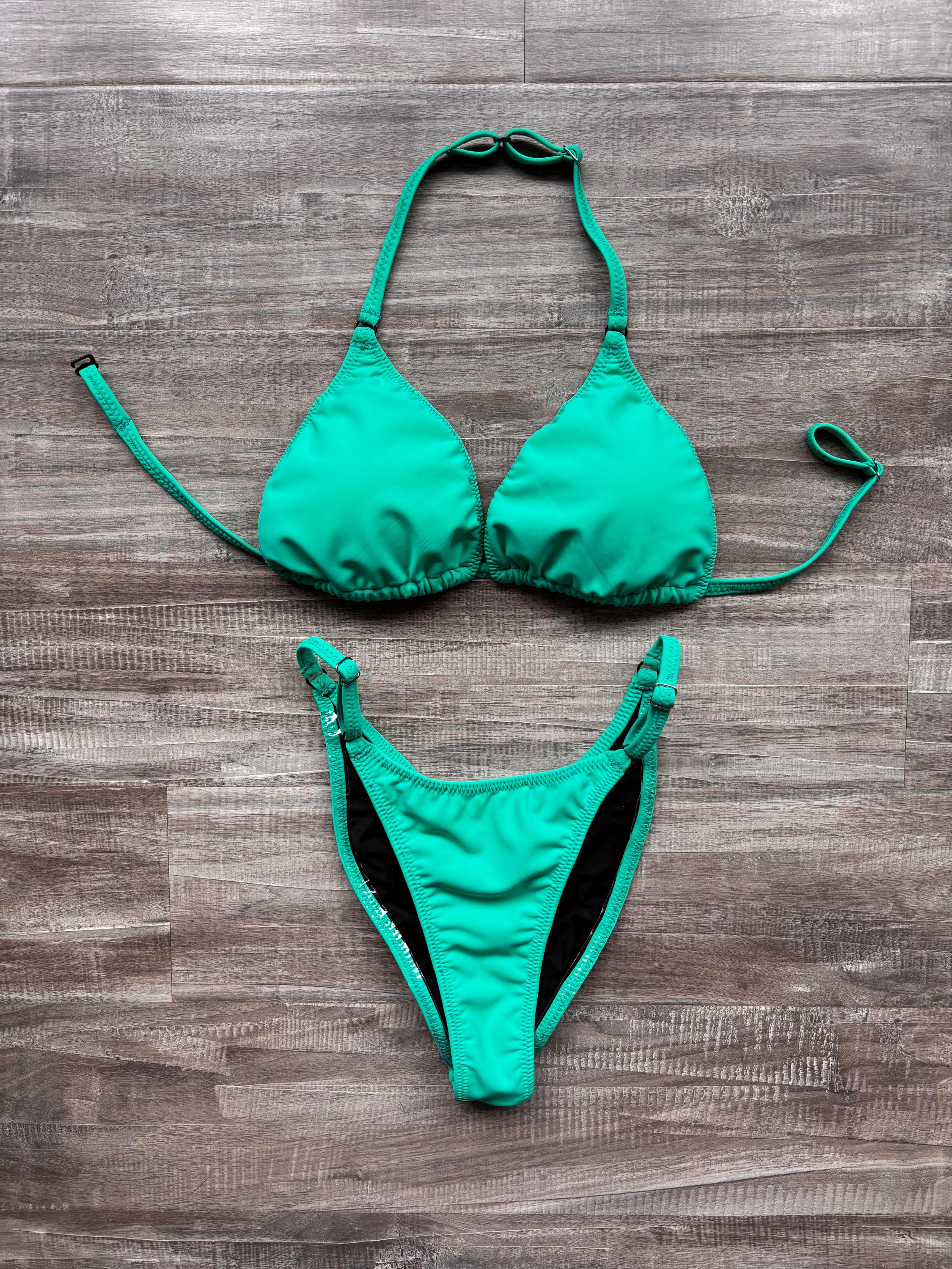 Mint green bikini - Etsy 日本