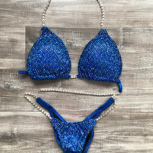 Competition Bikini Purple / NPC IFBB OCB Competition Bikinis Etsy