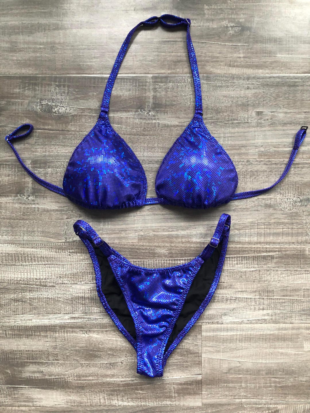 Matte Purple Fit Model Competition Suit main image 1